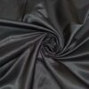 Черная подкладочная вискоза с атласным блеском