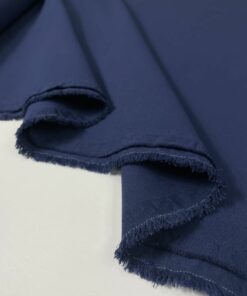 Темно-синяя плательно-костюмная ткань Hugo Boss