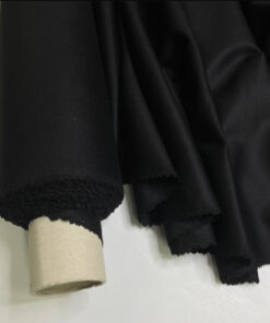 Черная пальтовая шерсть в Москве купить