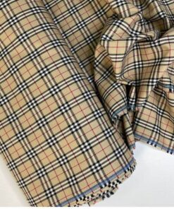 Купить хлопковую ткань Burberry в розницу недорого онлайн с доставкой или в Москве