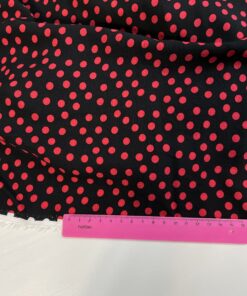 Купить итальянскую вискозу с горошком в розницу недорого онлайн с доставкой или в Москве