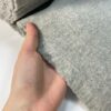 Мягкая серая 100% шерсть из Италии