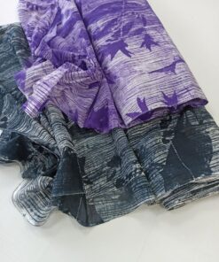 Воздушный черный хлопок с шелком купить в интернет-магазине в Москве