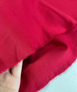 Итальянское мягкое джерси малинового цвета купить в розницу недорого