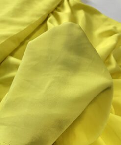 Костюмно-плательная вискоза яркого жёлтого цвета купить в розницу недорого