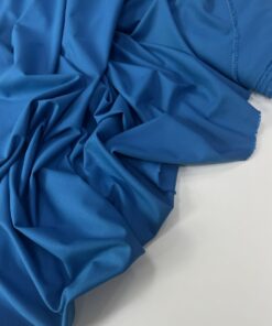 Костюмная Итальянская поливискоза синего цвета