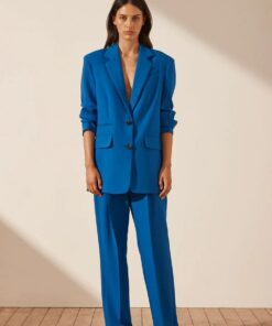 Синия костюмно-плательная поливискоза популярные ткани 2024 года из пинтерест