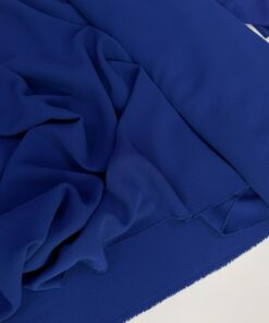 Костюмно-плательная поливискоза цвета синий-электрик купить в розницу недорого