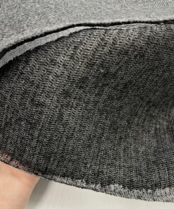 Серая черная пальтовая ткань в елочку от Hugo Boss интернет магазин с доставкой по всей РФ