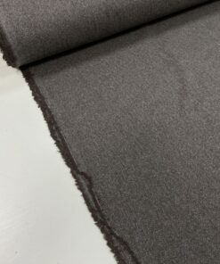 Костюмная коричневая шерсть в клетку от Hugo Boss трендовые ткани купить онлайн с доставкой