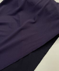 Двухсторонний фиолетовый трикотаж полушерсть от Hugo Boss популярные ткани 2024 года из пинтерест