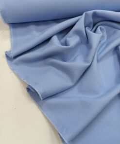 Голубая костюмная поливискоза от Hugo Boss купить в интернет-магазине в Москве