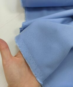 Голубая костюмная поливискоза от Hugo Boss интернет магазин с доставкой по всей РФ