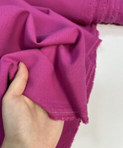 Костюмная поливискоза от Hugo Boss цвета фуксии в розницу и оптом купить недорого