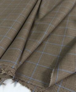 Коричневая костюмная ткань со стока BURBERRY популярные ткани 2024 года из пинтерест