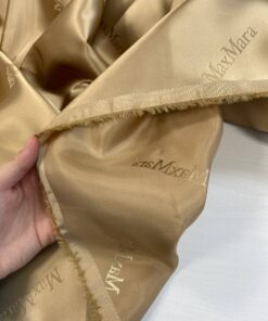Итальянская светло-бежевая подкладка Max Mara купить в интернет-магазине в Москве