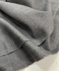 Костюмная мягкая Итальянская серая 100% шерсть в розницу и оптом купить недорого