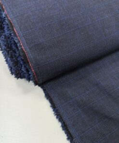 Костюмная мягкая Итальянская полушерсть в клетку от Hugo Boss купить в розницу недорого