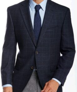 Костюмная мягкая Итальянская полушерсть в клетку от Hugo Boss купить в интернет-магазине в Москве