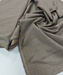 Костюмная тонкая коричневая шерсть от Hugo Boss купить в розницу недорого