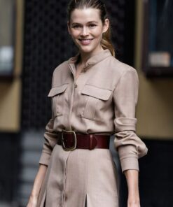 Костюмная тонкая коричневая шерсть от Hugo Boss интернет магазин с доставкой по всей РФ