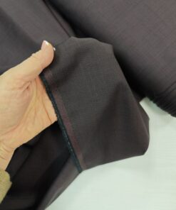 Костюмная тонкая шерсть от Hugo Boss цвета горький шоколад в розницу и оптом купить недорого