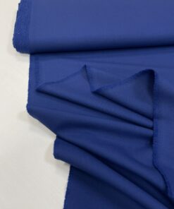 Костюмная премиум двухсторонняя синяя шерсть от Prada купить в розницу недорого