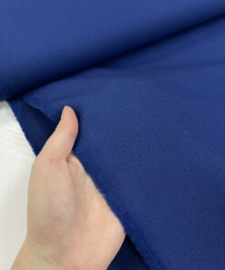 Костюмная премиум двухсторонняя синяя шерсть от Prada купить в интернет-магазине в Москве