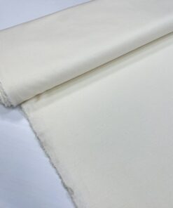 Двойной полушерстяной трикотаж молочного цвета Еscada в розницу и оптом купить недорого