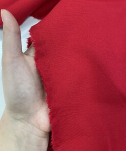 Итальянский трикотаж джерси яркого красного цвета от Max Mara интернет магазин с доставкой по всей РФ