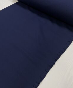 Итальянский тёмно-синий трикотаж джерси от Hugo Boss купить в интернет-магазине в Москве