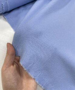 Итальянский голубой трикотаж джерси от Hugo Boss в розницу и оптом купить недорого