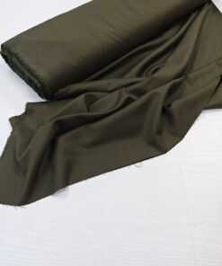 Костюмная поливискоза от Max Mara цвета хаки в розницу и оптом купить недорого