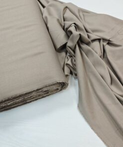 Бежево-серая костюмная поливискоза от Max Mara (пепельная) купить в розницу недорого