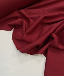 Темно красная костюмная поливискоза от Max Mara купить в интернет-магазине в Москве