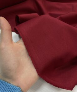 Темно красная костюмная поливискоза от Max Mara интернет магазин с доставкой по всей РФ