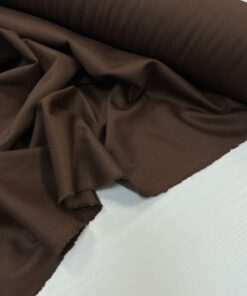 Костюмная поливискоза от Max Mara цвета молочный шоколад купить в розницу недорого