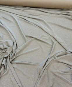 Итальянский трикотаж Пунто Милано серебристый в розницу и оптом купить недорого