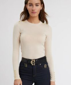 Тонкий итальянский трикотаж светлого бежевого цвета купить в интернет-магазине в Москве