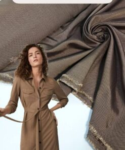 Костюмной-плательная вискоза с шелком из Италии со стока Brunello Cucinelli