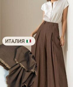 Костюмной-плательная вискоза с шелком из Италии со стока Brunello Cucinelli