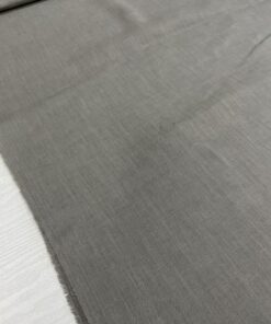 100% однотонный лён от Loro Piana серого цвета купить в розницу недорого