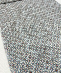 Хлопковый батист Max Mara с мелким принтом калейдоскопа купить в розницу недорого