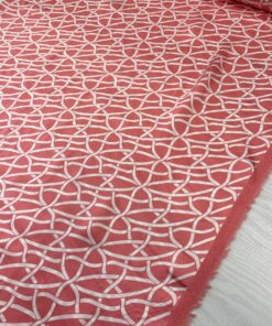 Коралловый вискозный шелк из Италии интернет магазин с доставкой по всей РФ