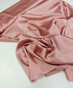 Розовый атласный шёлк с эластаном из Италии популярные ткани 2024 года из пинтерест