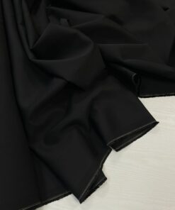 Плотная костюмная вискоза черного цвета от Max Mara популярные ткани 2024 года из пинтерест