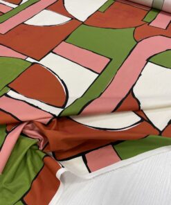 Итальянский хлопок с модным принтом в розницу и оптом купить недорого