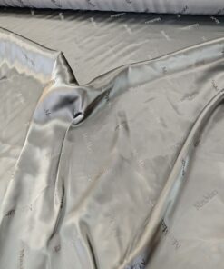 Подкладочная 100% вискоза от Max Mara графитового цвета купить в Москве со склада недорогие ткани с доставкой