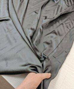 Подкладочная 100% вискоза от Max Mara графитового цвета купить в интернет-магазине в Москве