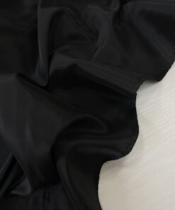 Подкладочная вискоза Max Mara черного цвета купить в Москве со склада недорогие ткани с доставкой
